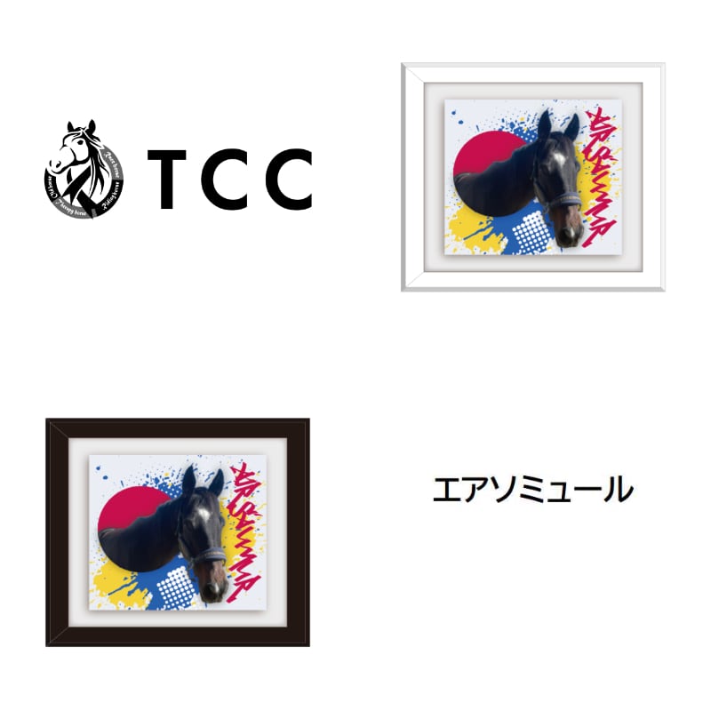 ジェネラス　種牡馬　頭絡プレート　競馬 TCC x 馬Site TCCホース額縁マグネット ア～カ行 | TCC ONLINE STORE
