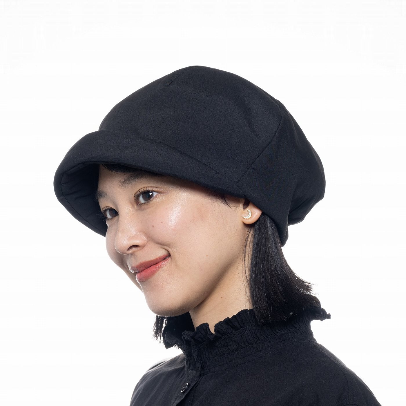 マットタフタ中綿フード キャスケット｜帽子 | 【公式】NAMIKI