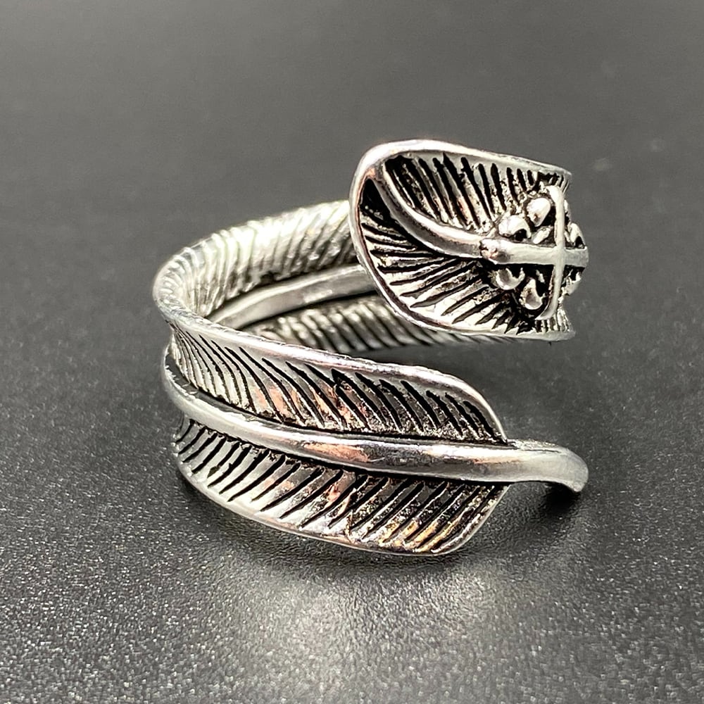 シルバーアクセサリー デザインリング カレッジリング シルバー925 