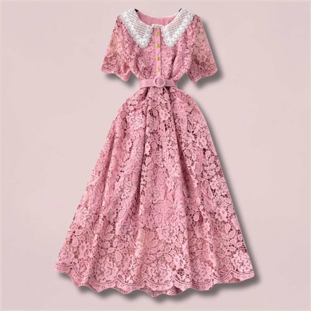 レースドールカラーワンピース♥LA201