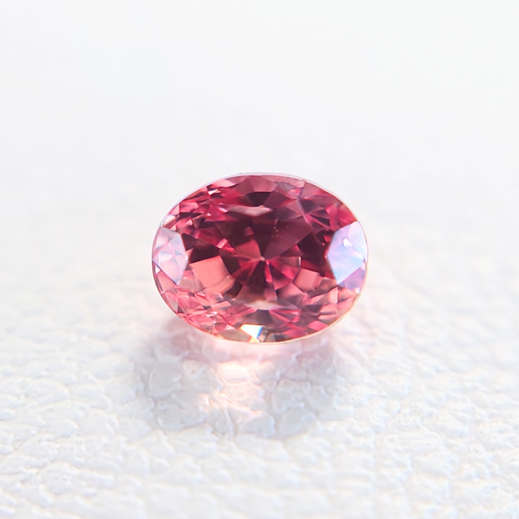 希少 Padparadscha Sapphire No Heat 0.399ct CGL非加熱鑑別書付