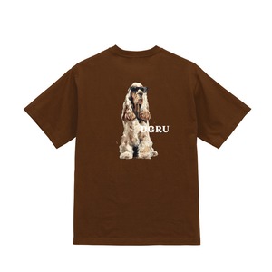 イングリッシュ・コッカー・スパニエル　バックデザインTシャツ
