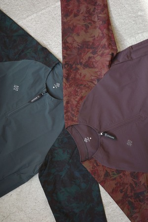 RYOGEN(リョウゲン) 24FW DEADLEAF RAGLAN HALFZIP SHIRT
