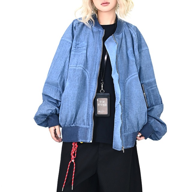 fade design blouson　フェードデザインブルゾン　J1419