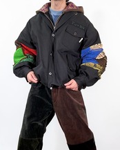 MK27A-O-08  BUD TAILOR-JK  #BLK  NEAT  TYPE２