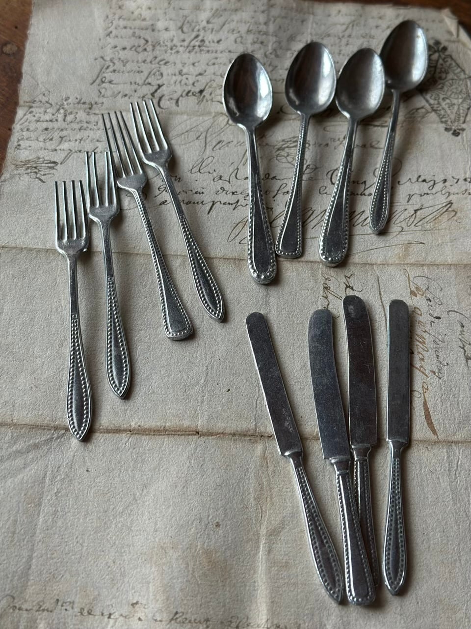 19世紀ドイツ・ミニチュアカトラリー12本セット ディネット | Brocante