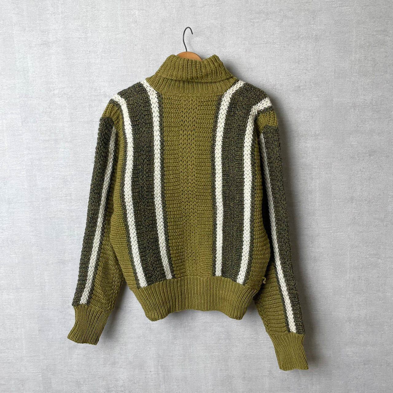 [VINTAGE] COLLEGE KNITWEAR VINTAGE KNIT PULLOVER