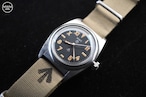 WMT WATCHES Mil-W15 Aged with Khaki Broad Arrow Strap