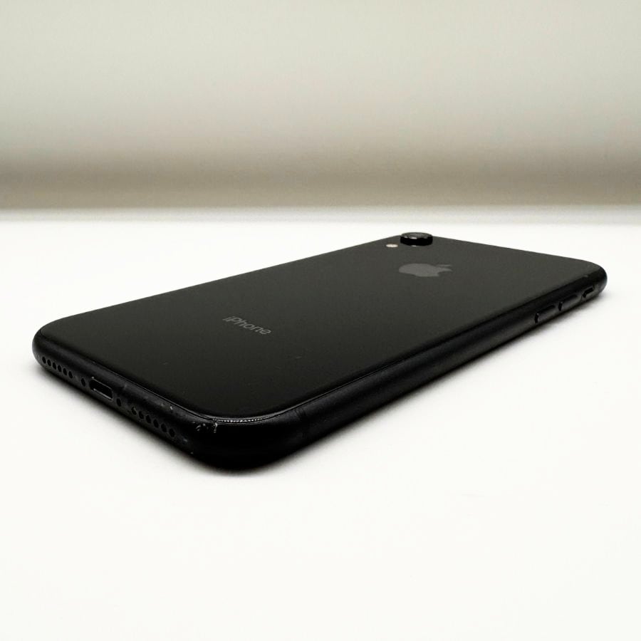 iPhoneXR 128GB ブラック アイフォン本体 SIMフリー SIMロック解除済み