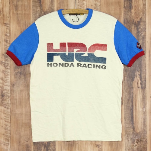 ジョンソンモータース ホンダレーシング Tシャツ メンズ Johnson Motors HRC RACING