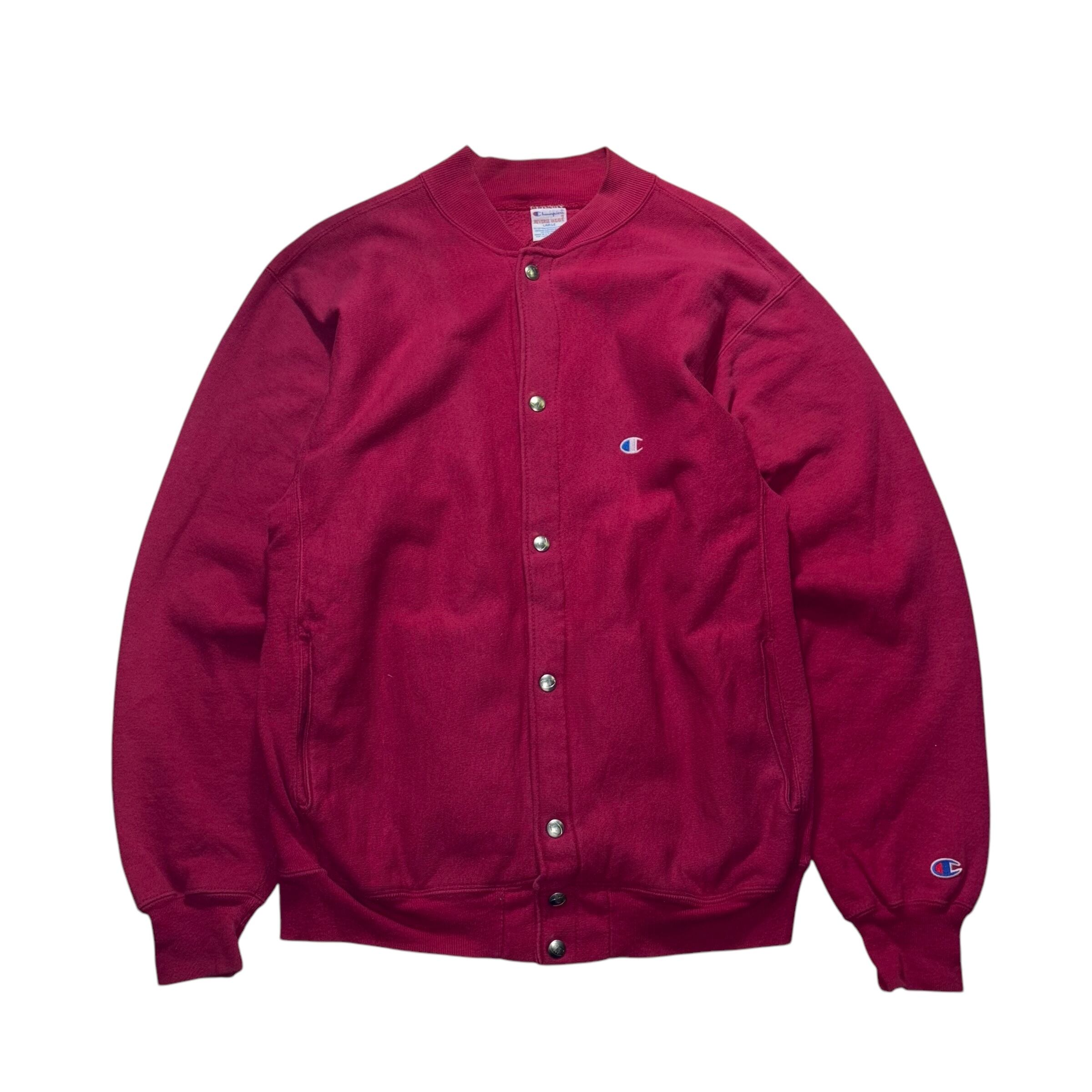 vintage 1990's CHAMPION reverse weave “Snap Cardigan” | NOIR ONLINE