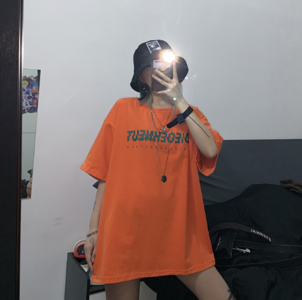 ロボット コークス シャッター オレンジ T シャツ コーデ ストリート Ousamanote Jp