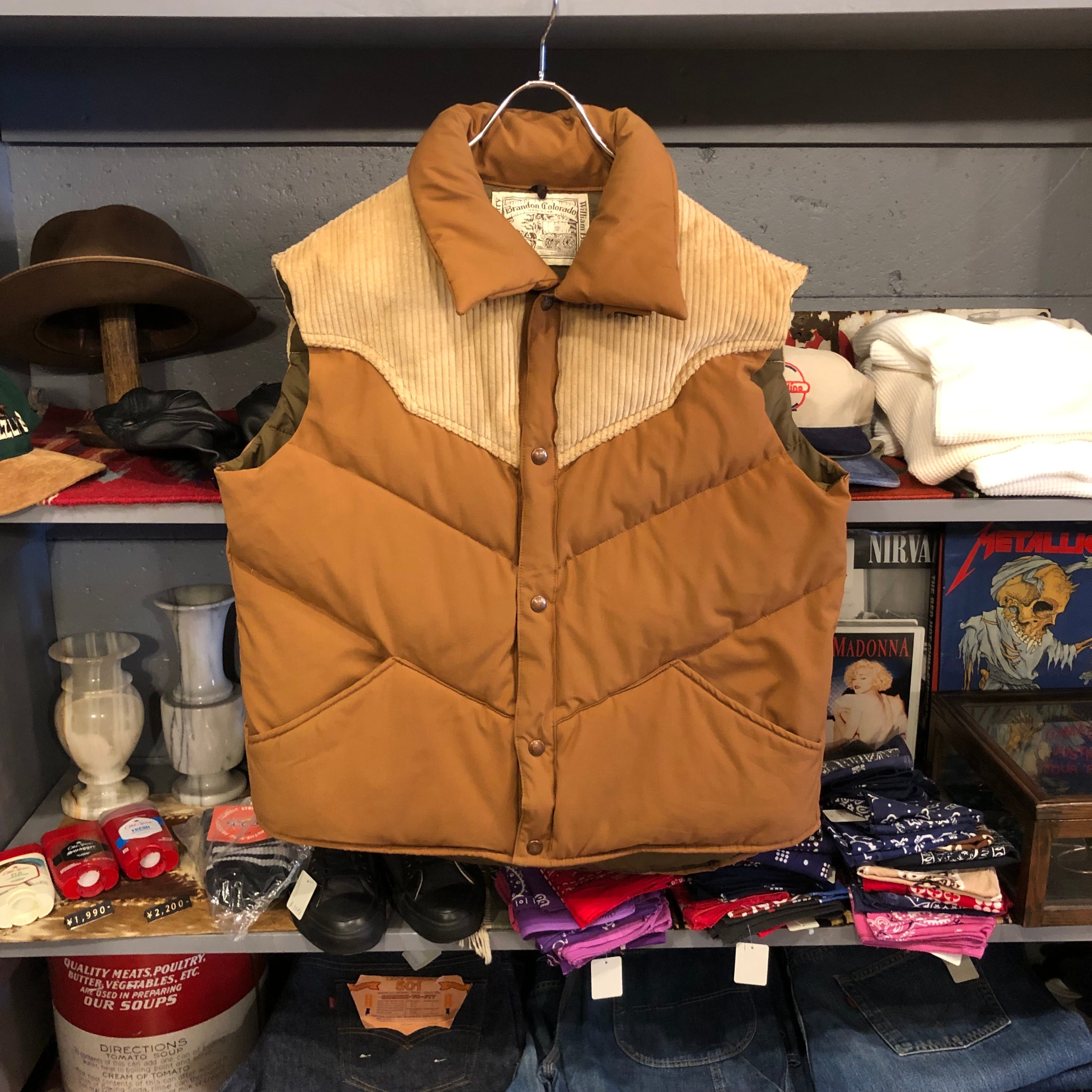 70s William Barry Down Vest | VOSTOK