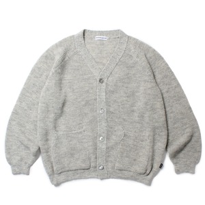 CABARET POVAL / MOHAIR CARDIGAN / MELANGE GREY