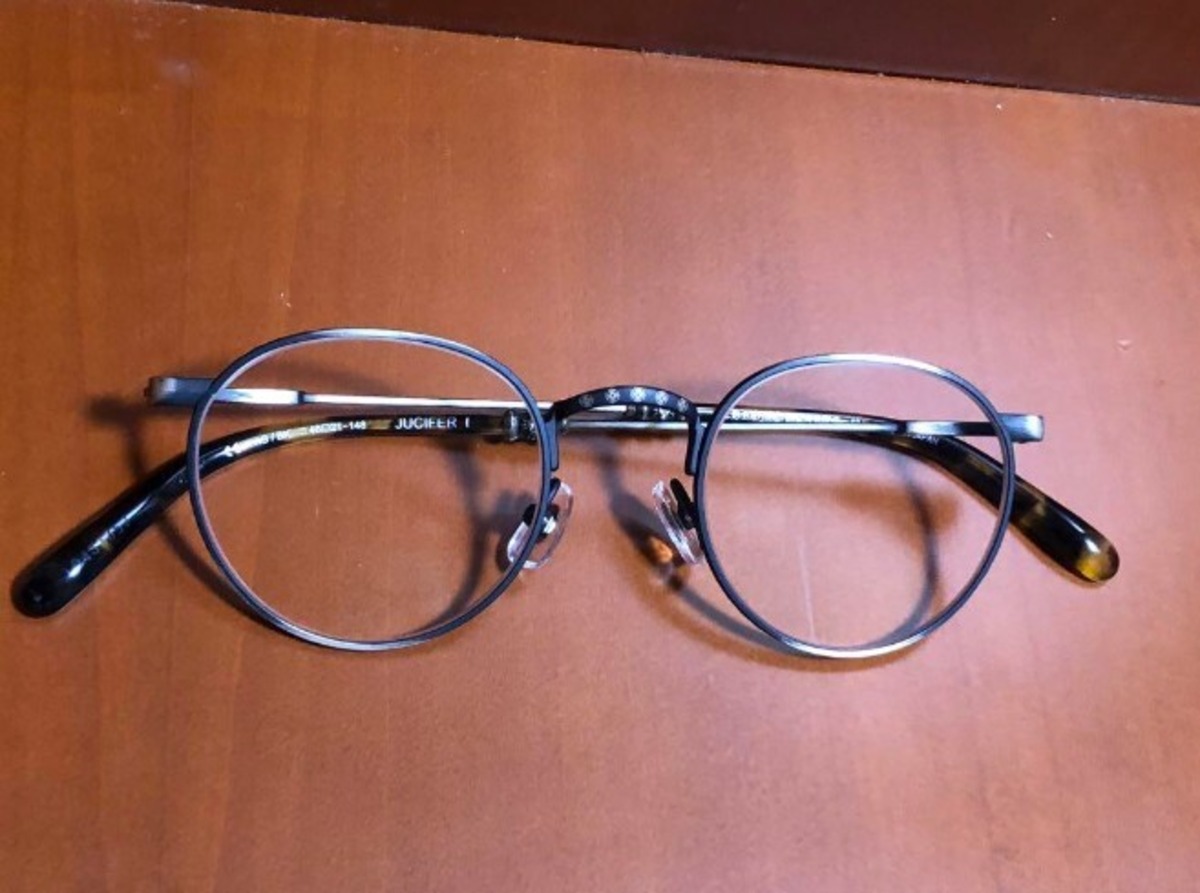 CHROME HEARTS クロムハーツ メガネフレーム JUCIFERI AG/BK 