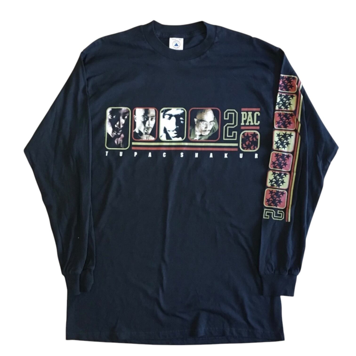 2PAC SHAKUR / Graphic Long Sleeve Tee / Deadstock / L / 1999