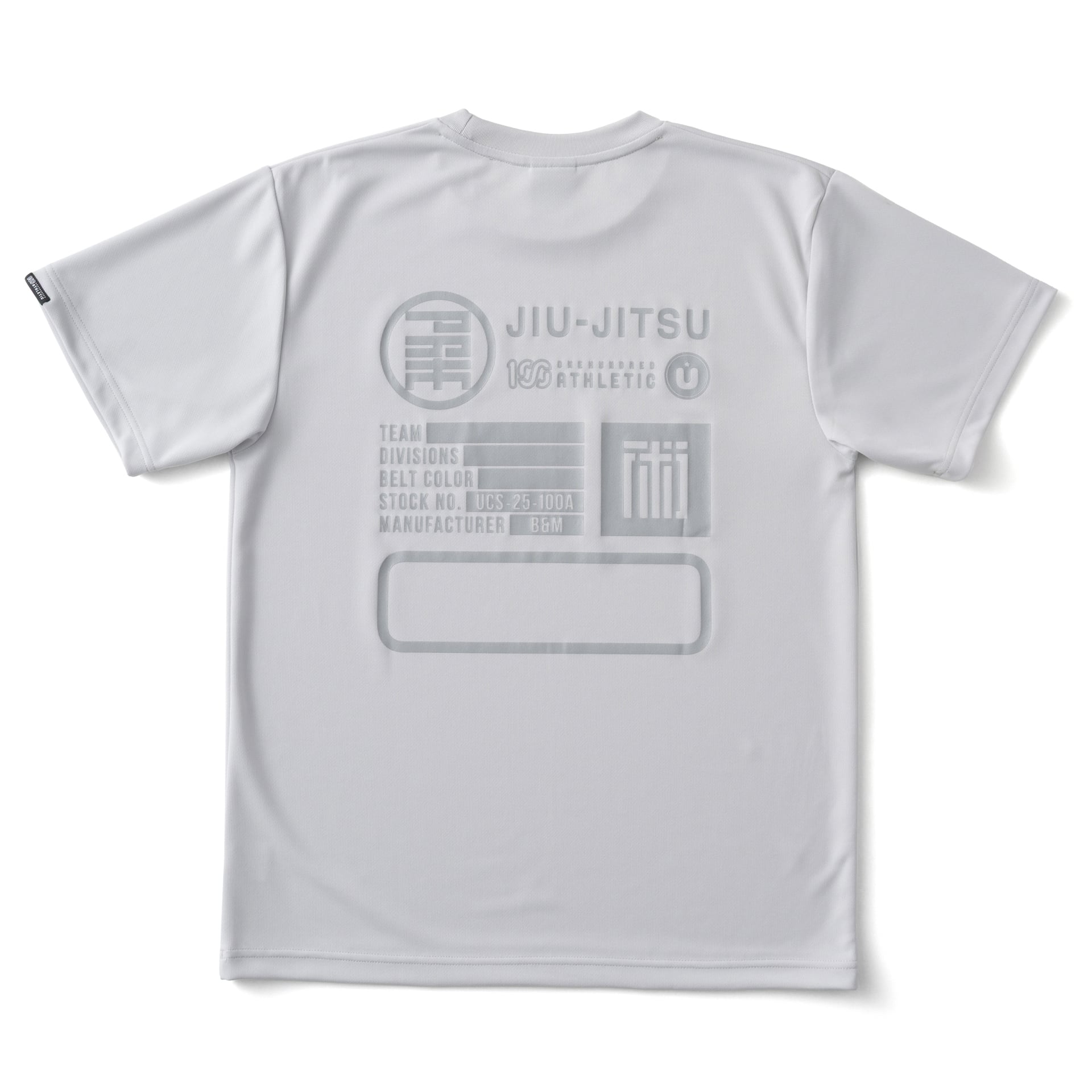100A BJJ GI PATCH DRY S/S TOP | 100A ONLINE STORE