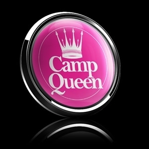 101番 ゴーバッジ CAMP QUEEN