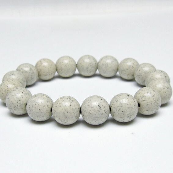 北投石 ブレスレット 12mm 一点物 メール便可 111-50142