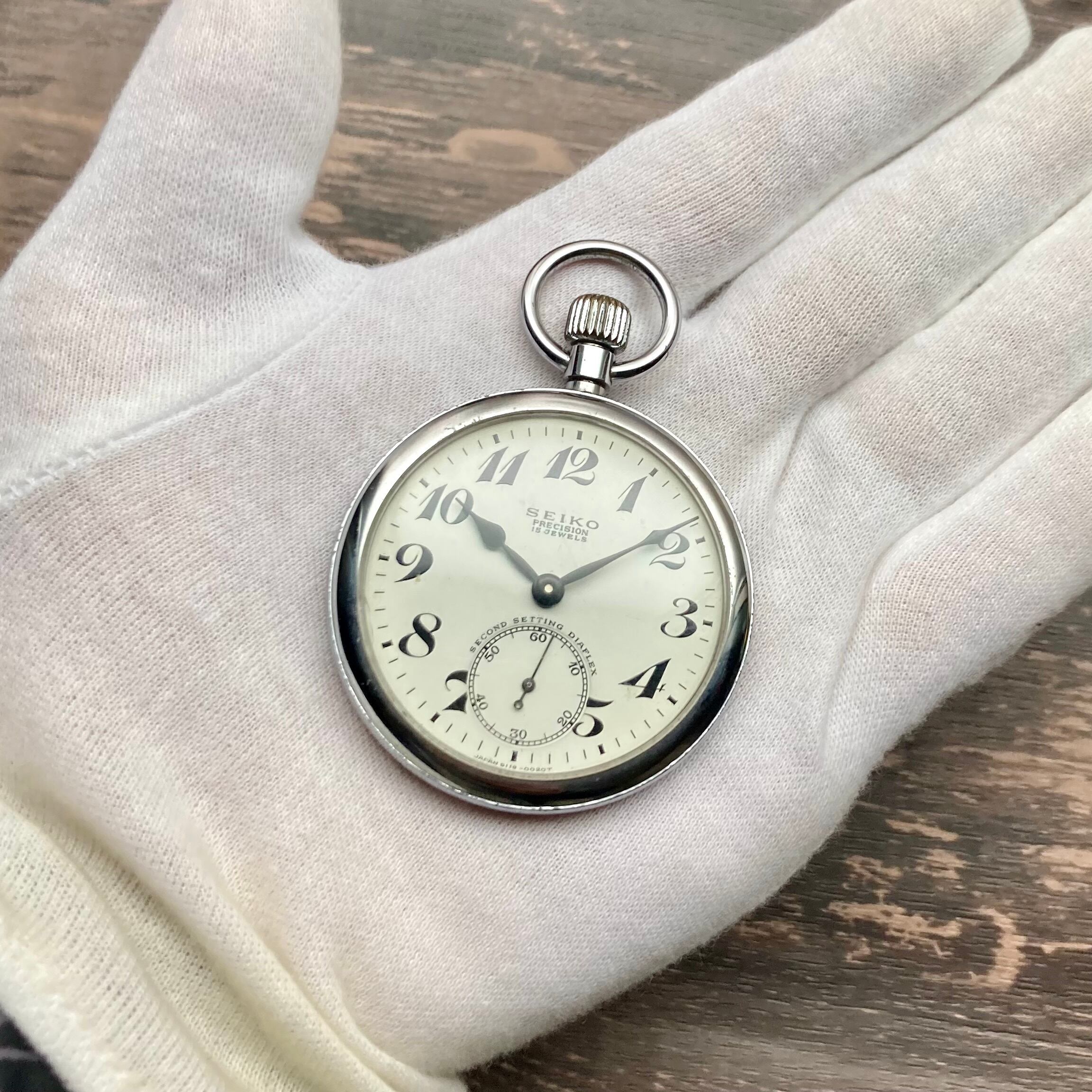 セイコー　鉄道時計　秋鉄　昭和42年 セイコー鉄道時計秋鉄昭和42年