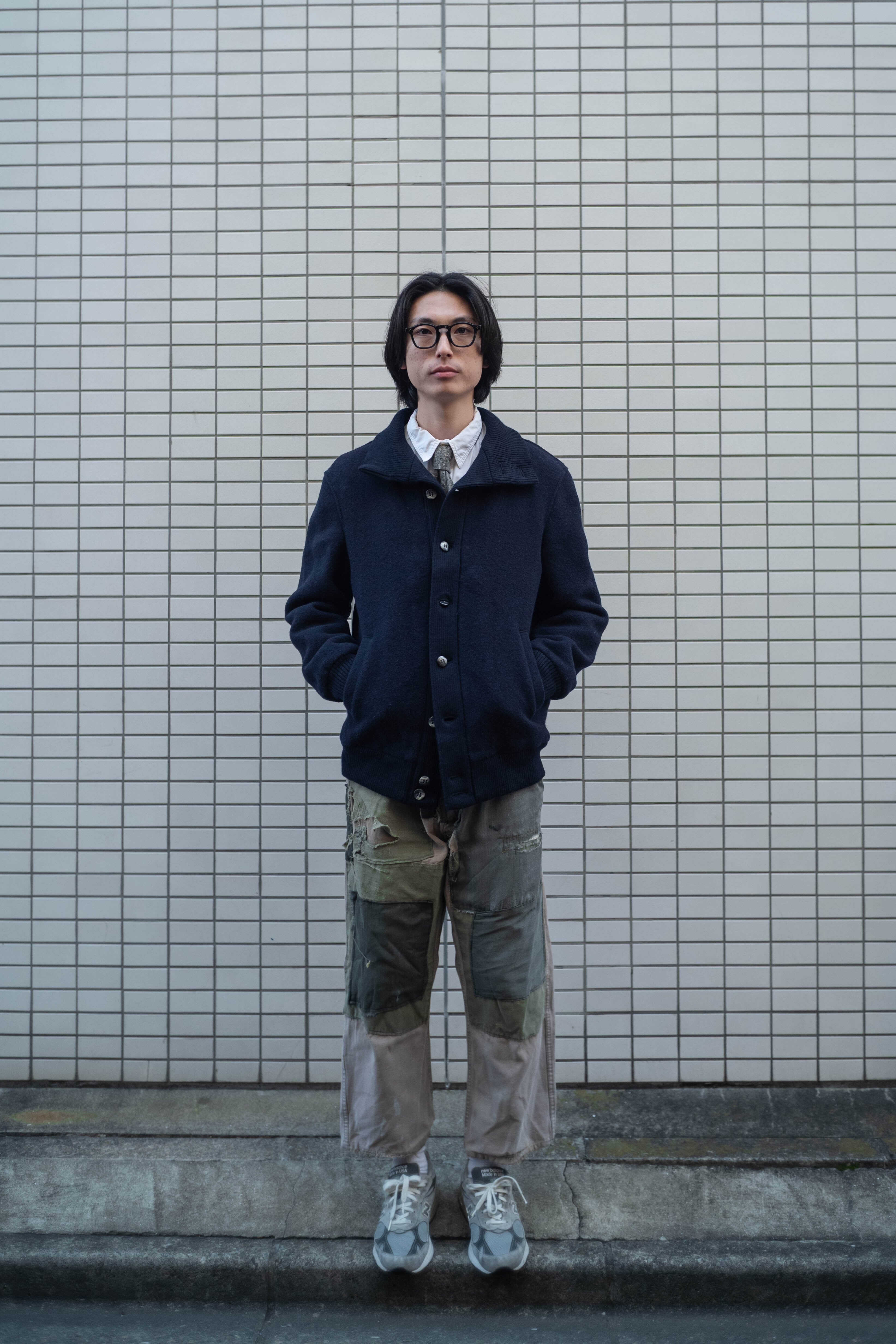 1950-60s フランス パッチワークワークパンツ | militaria & encore