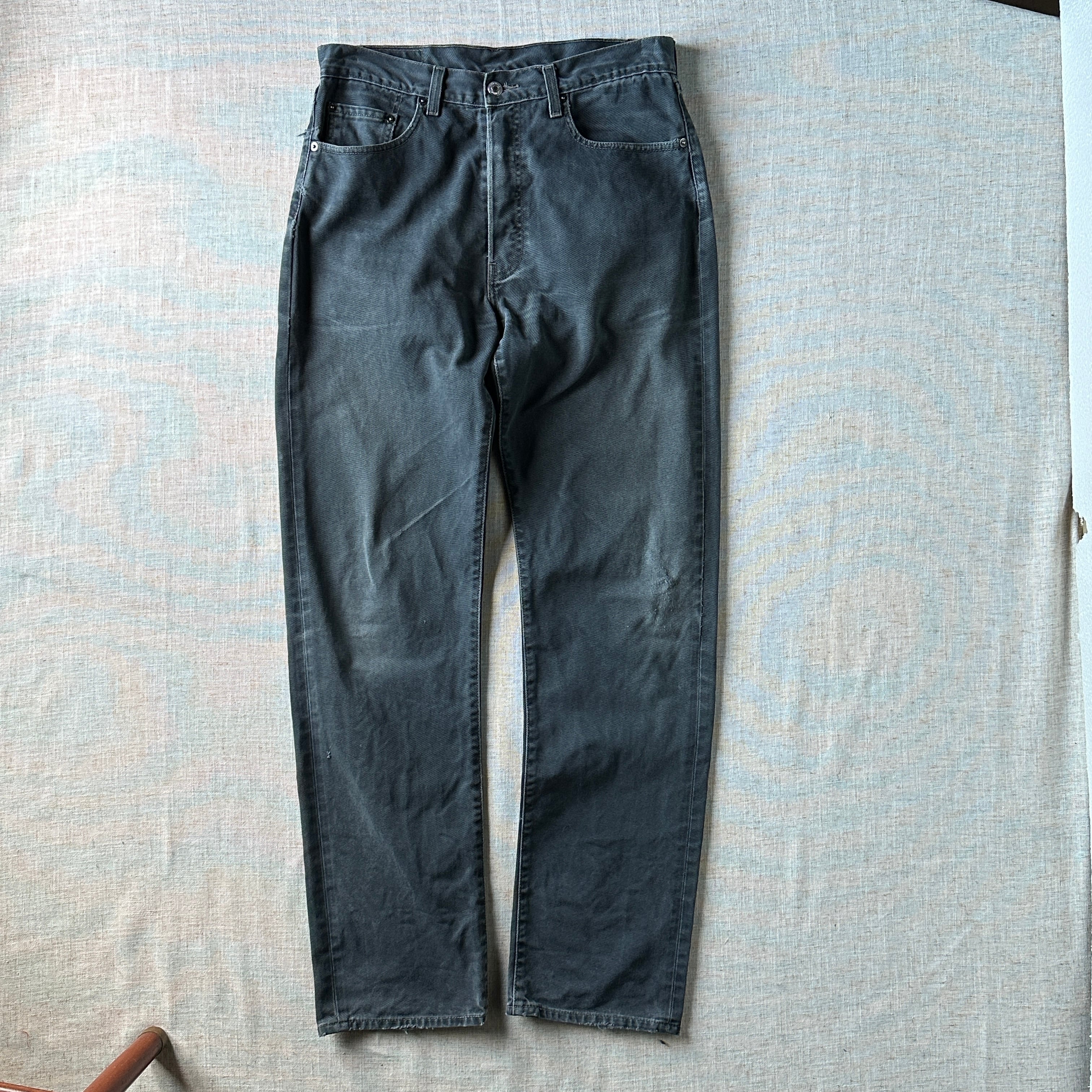 90s Levi’s 505 Black Denim Pants W34