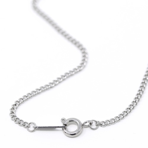 サージカルステンレス製 喜平チェーン・ネックレス（幅2.8mm）