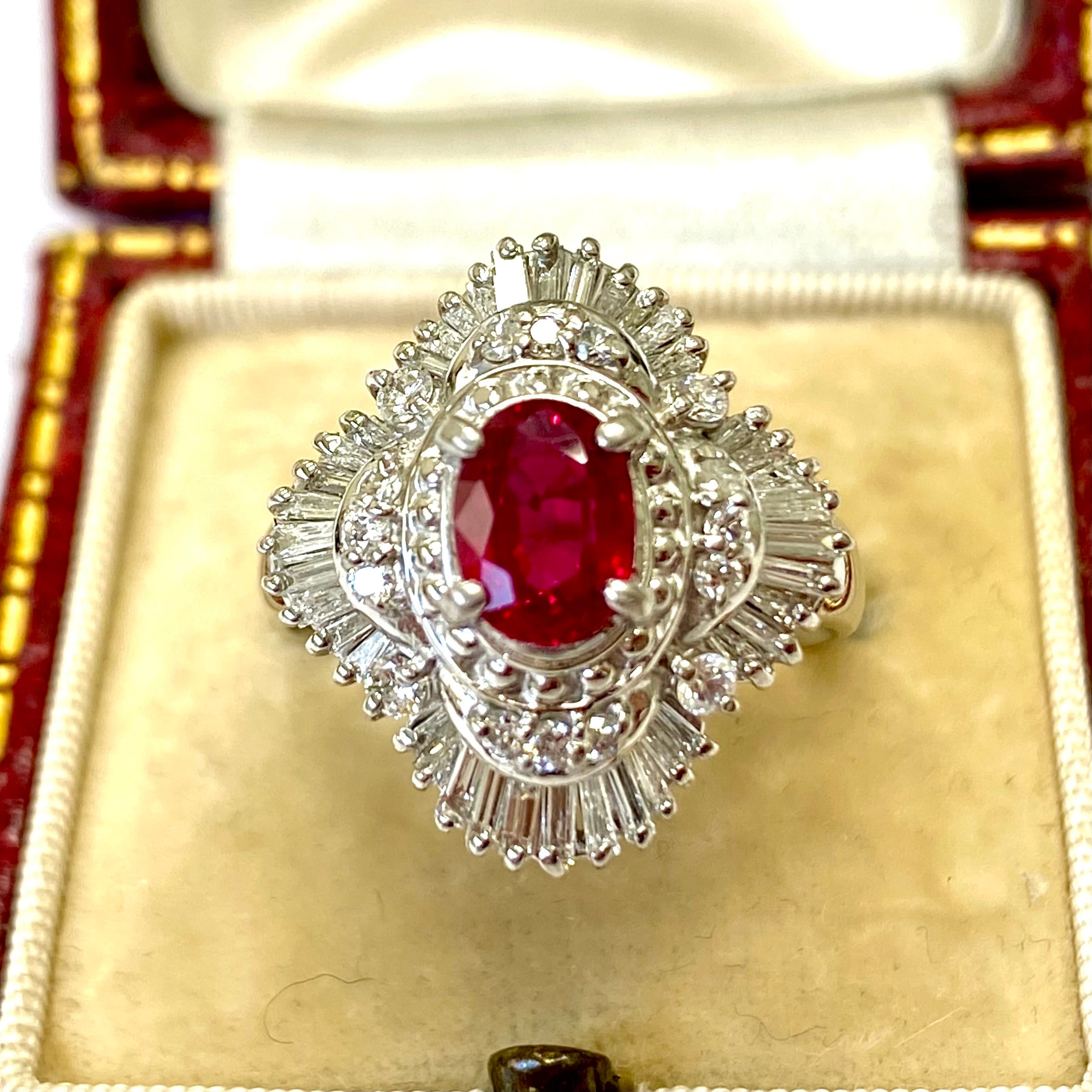 ルビー | アンティークジュエリー デイジーリング ☆DaisyRing☆