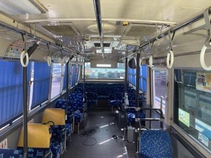 押ボタン：熊本200か733号車（産交バス）
