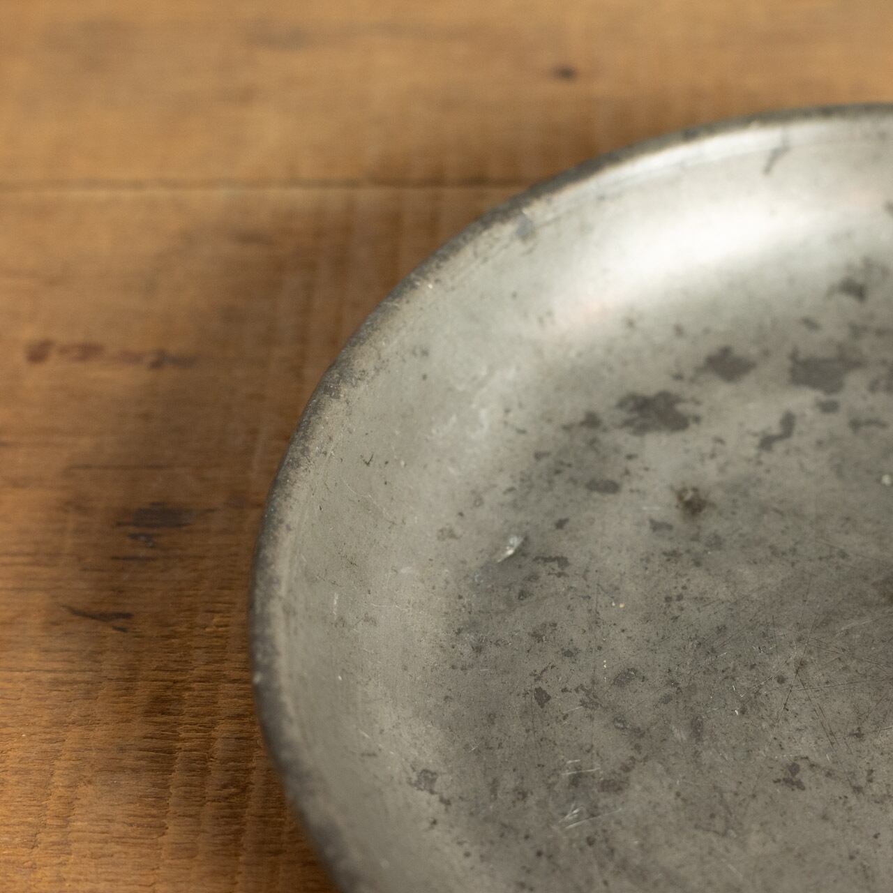 Pewter Plate / ピューター プレート【A】〈お皿・トレイ・器
