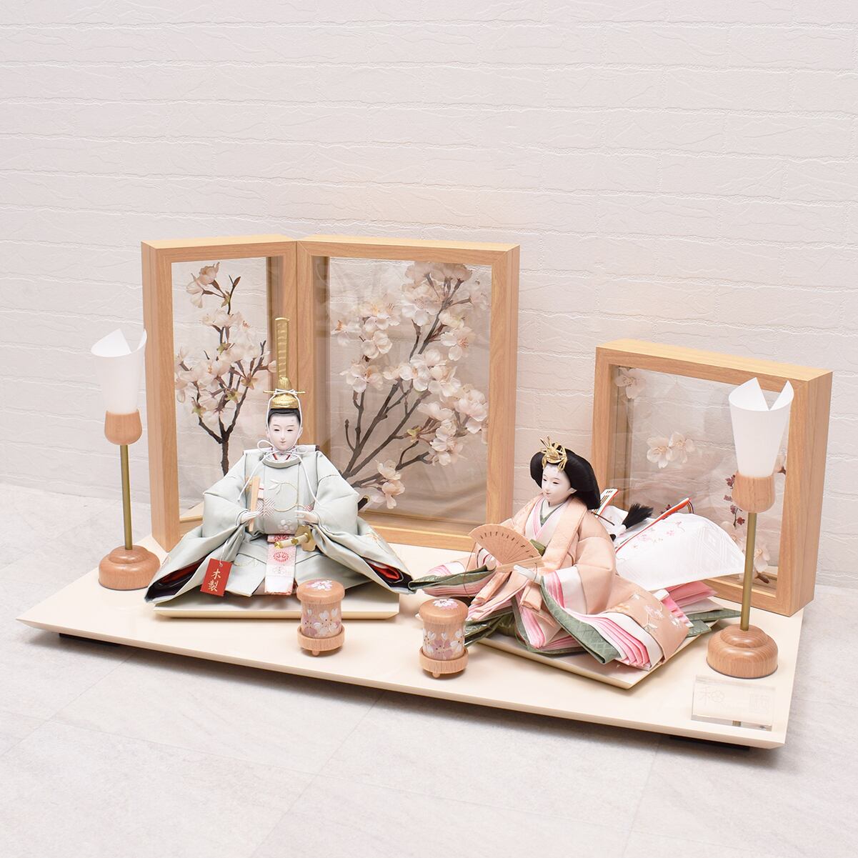 雛人形 親王飾り 春ranman 萌 おしゃれ モダン コンパクト 今どき Suzutame Onlineshop Vogue