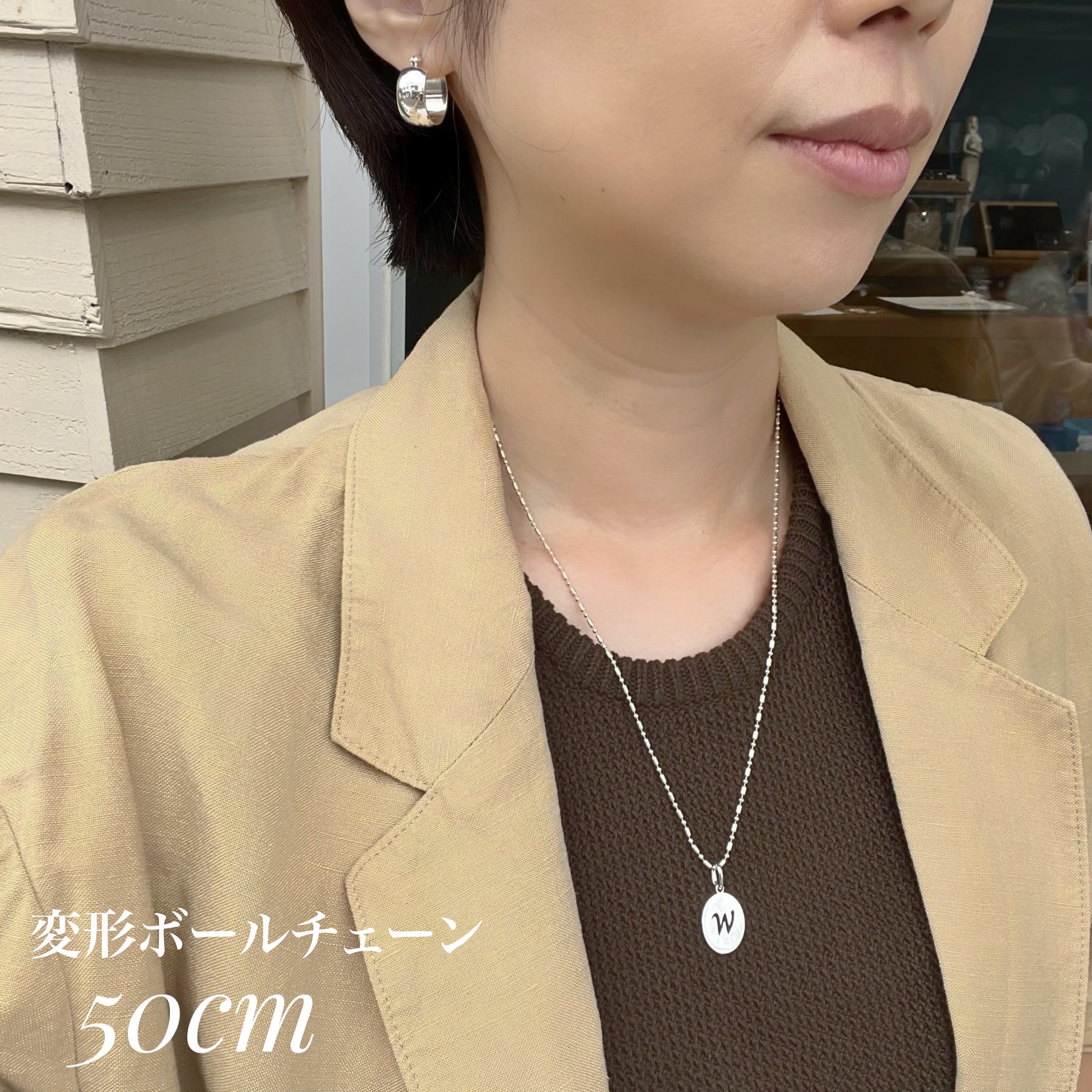 Lagoon Original プレート イニシャル ネックレス ◇◇ | 【公式通販