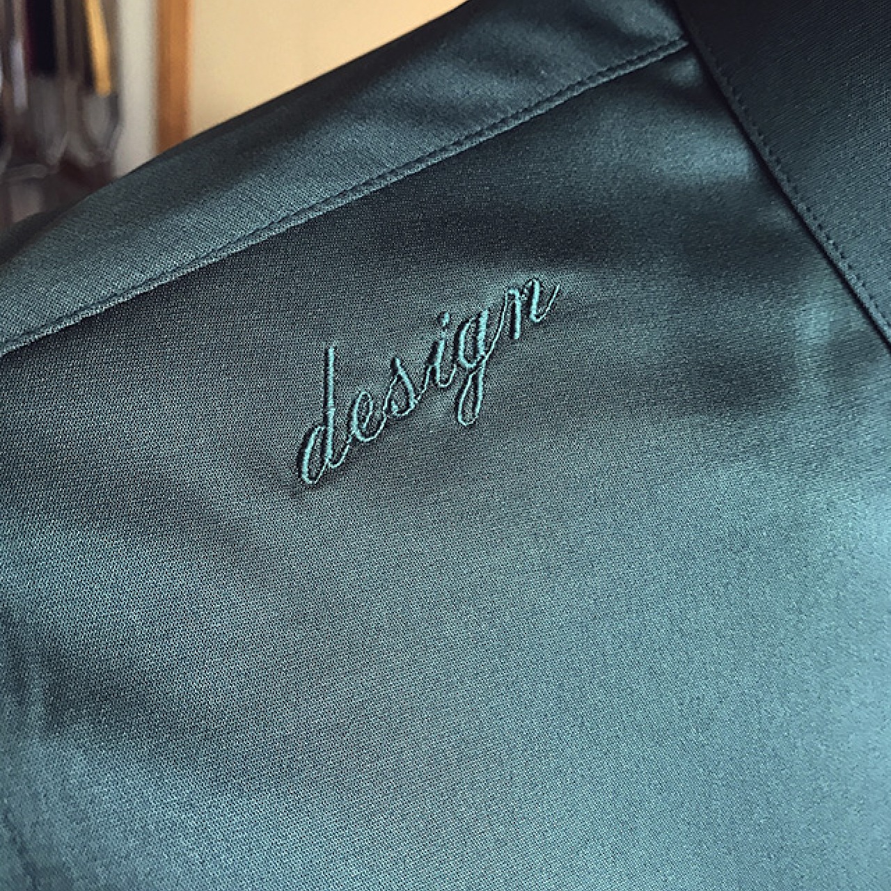 韓国スタイルシルケット加工抗シワノーアイロンサーマルシャツ　SH039