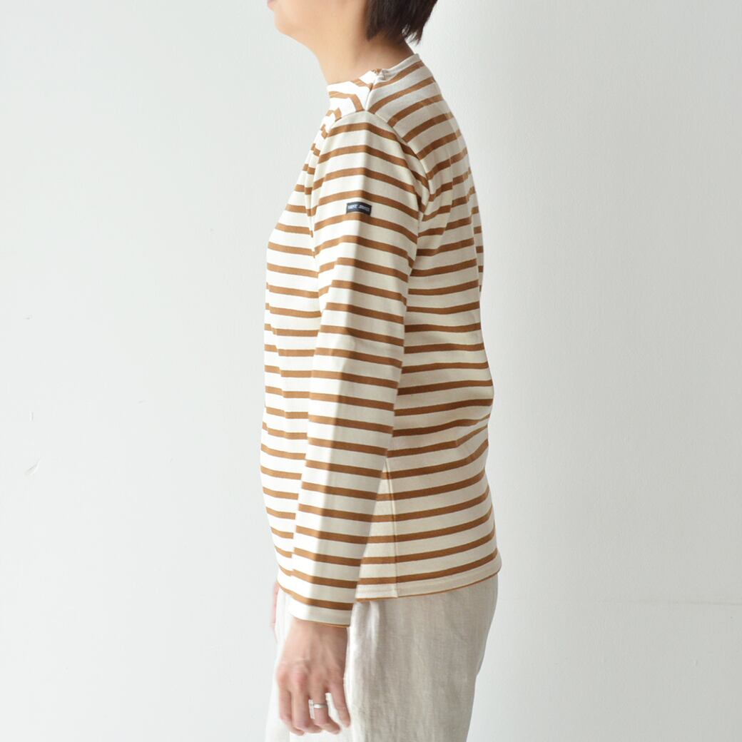 セントジェームス SAINT JAMES ボーダーシャツ(OUESSANT)ECR/CIG T1