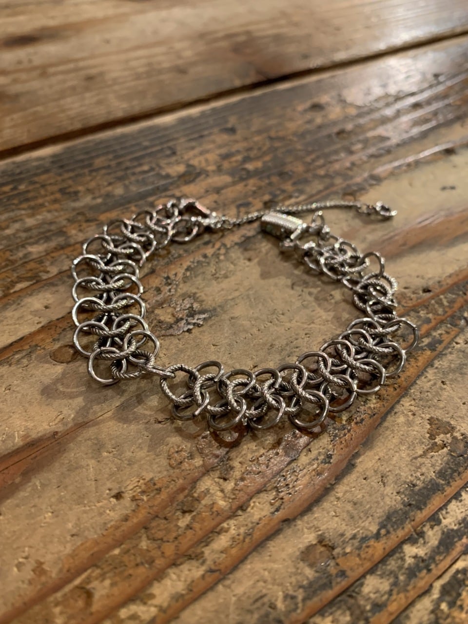 1980's Ring Chain Bracelet