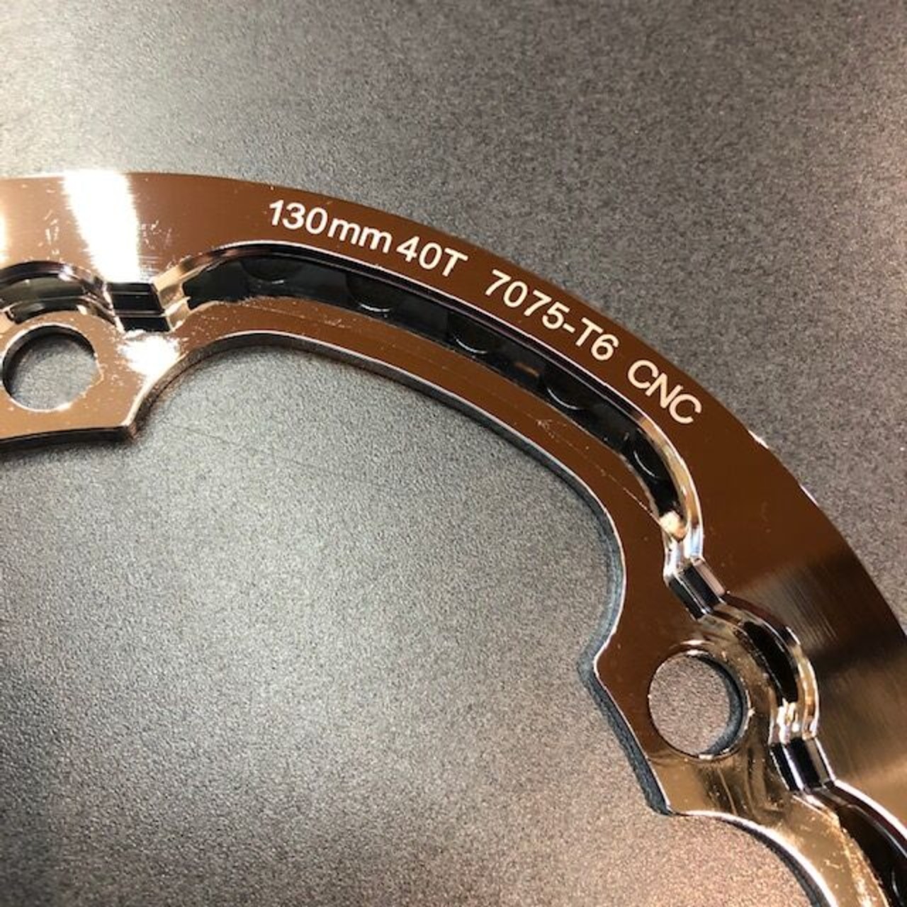 H&H 40T Chain Guard Chainring【クローム】