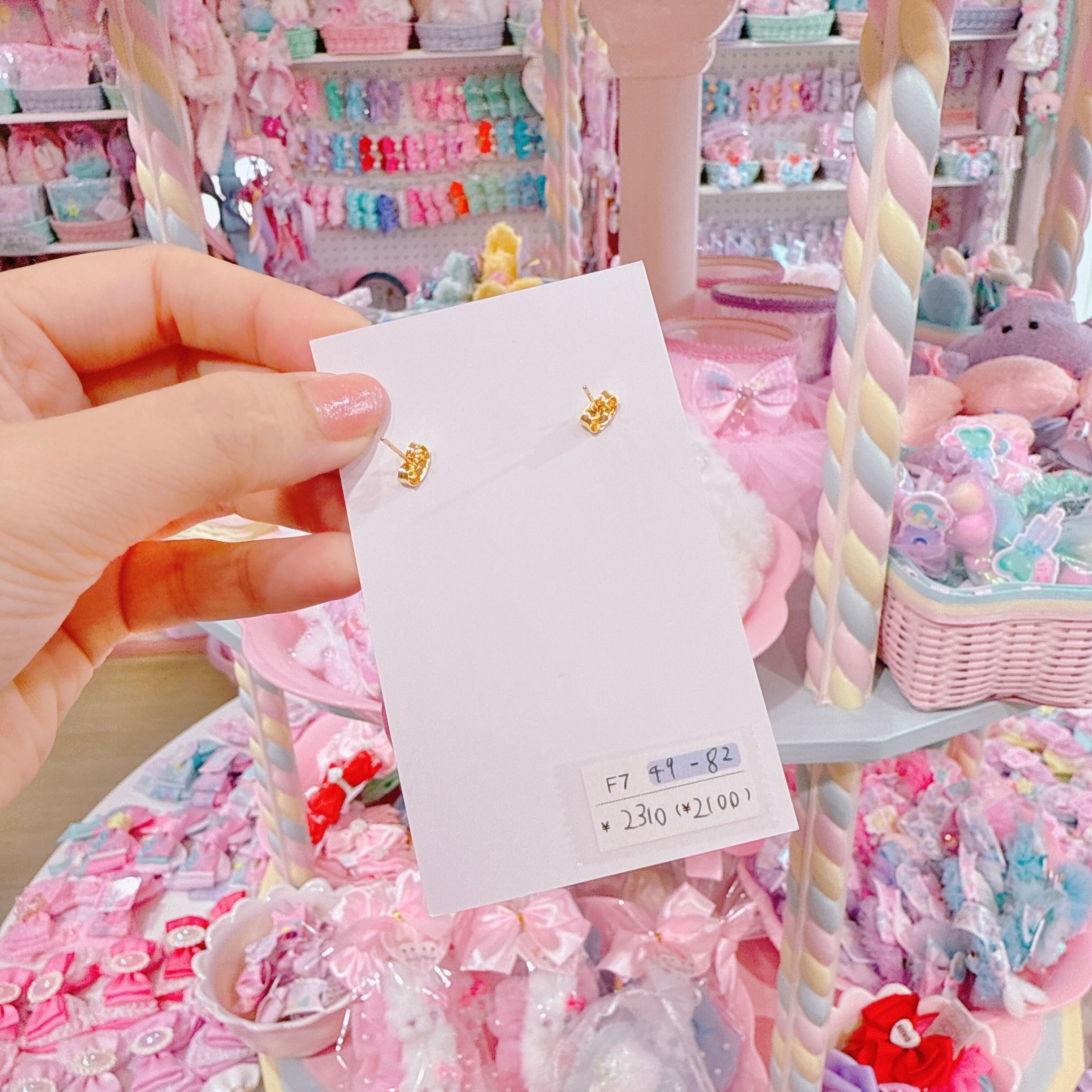 【F7】49-82ピアス（サージカルステンレス）