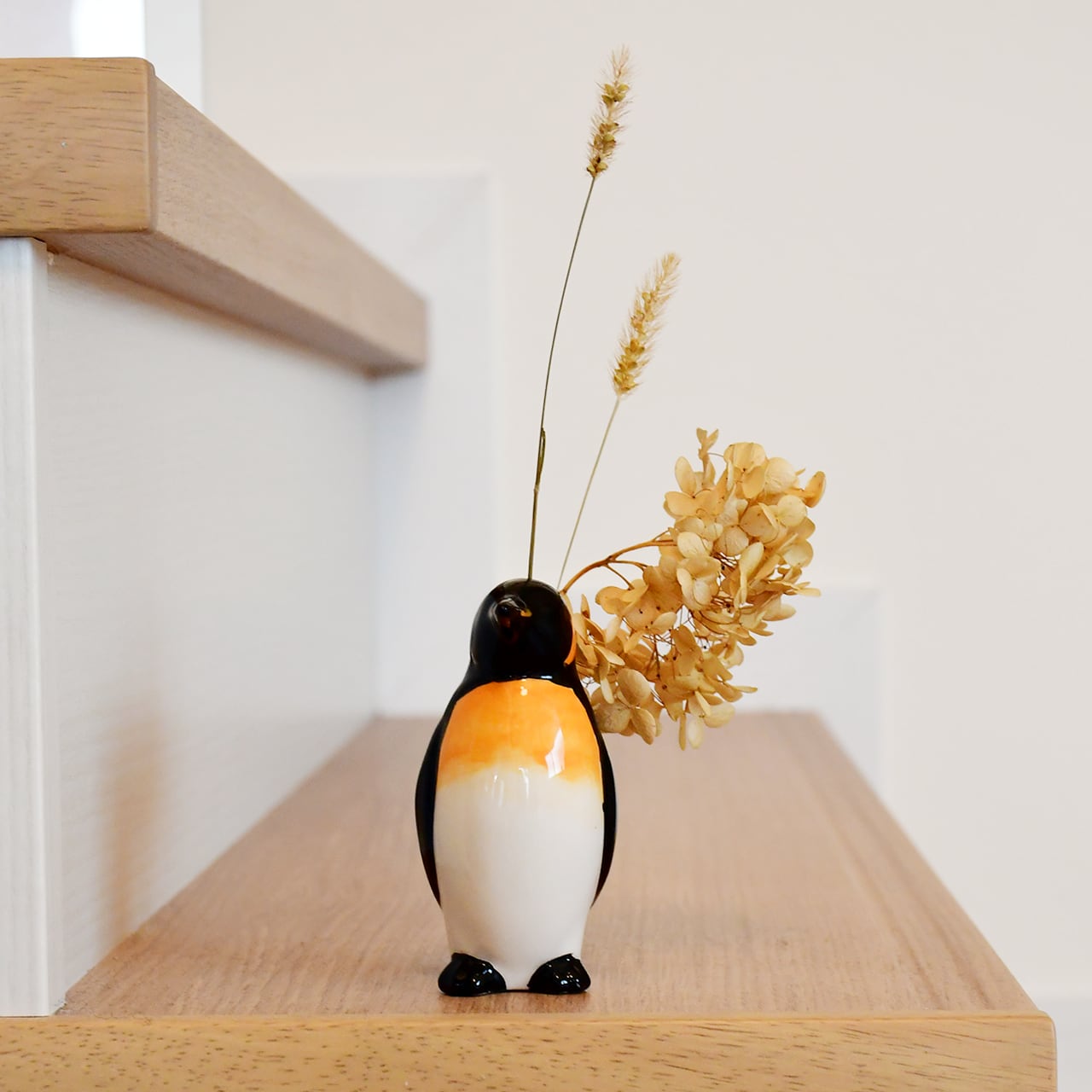 鹿児島睦】MakotoKagoshima 壁掛け、花瓶 ペンギン