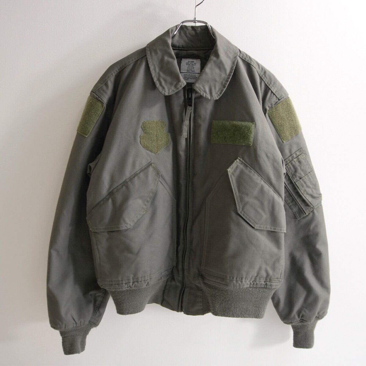 雰囲気抜群/USA製】ALPHA INDUSTRIES【90S MA-1 ナイロン フライト