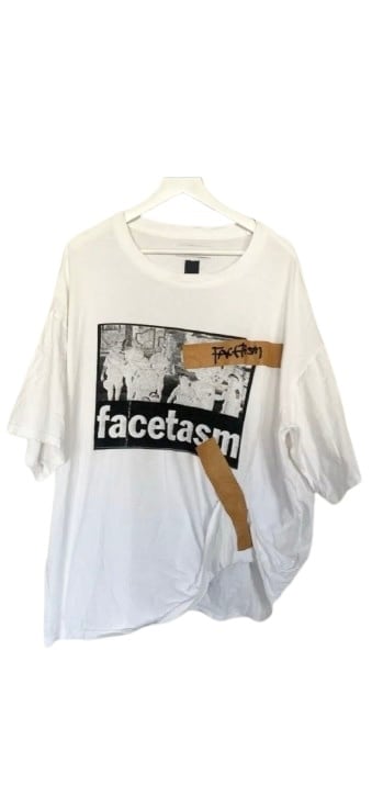 FACETASM(ファセッタズム)  / GRAPHIC TAPE T-SHIRT