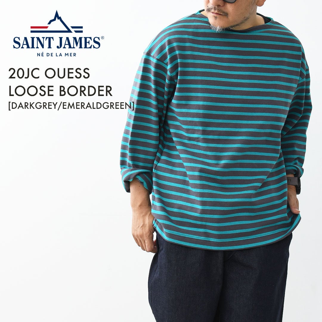 SAINT JAMES [セントジェームス 正規販売店] 20JC OUESS LOOSE BORDER