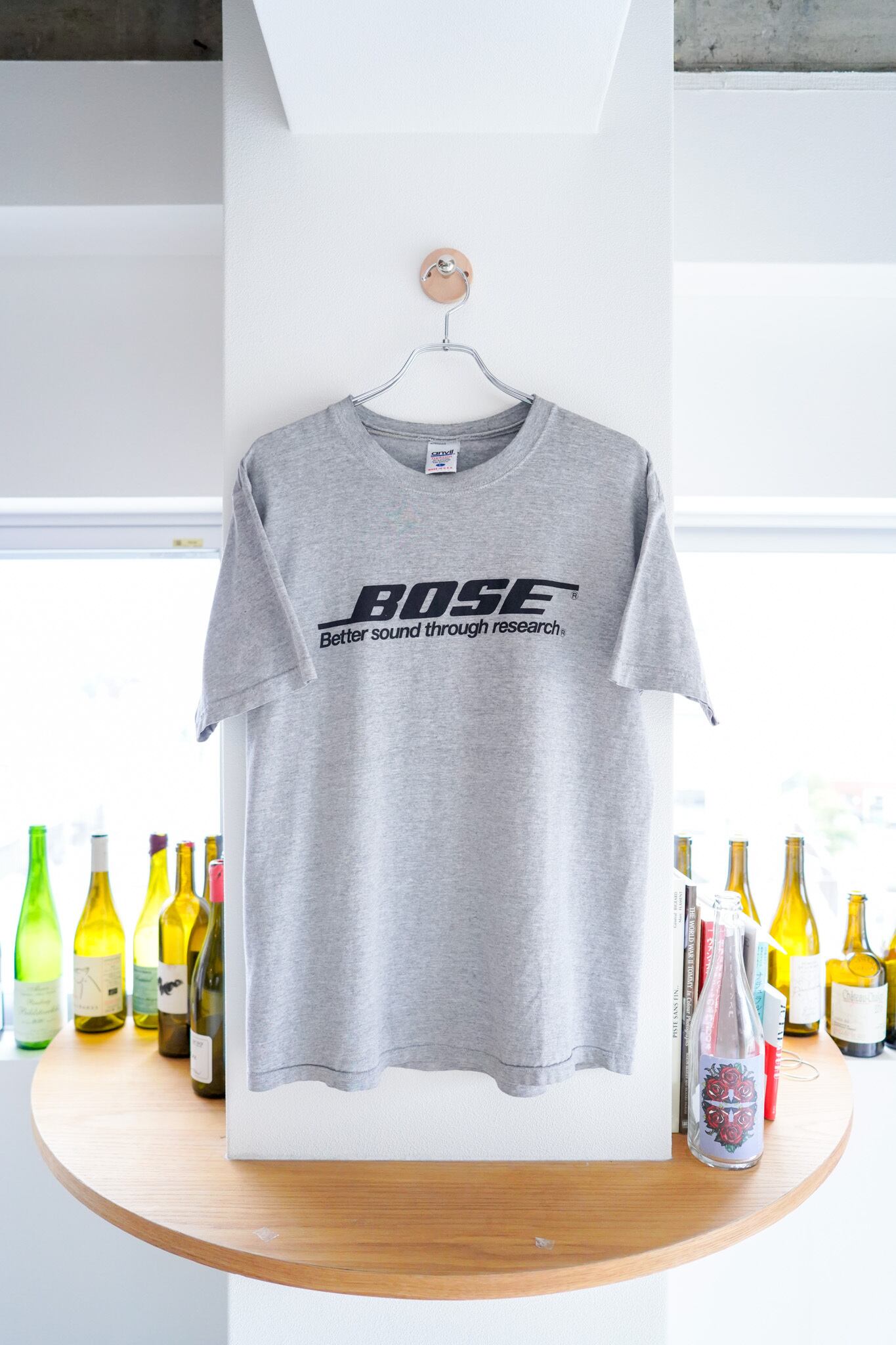 【1980-00s】'BOSE' Printed Vintage T-Shirt /5-215