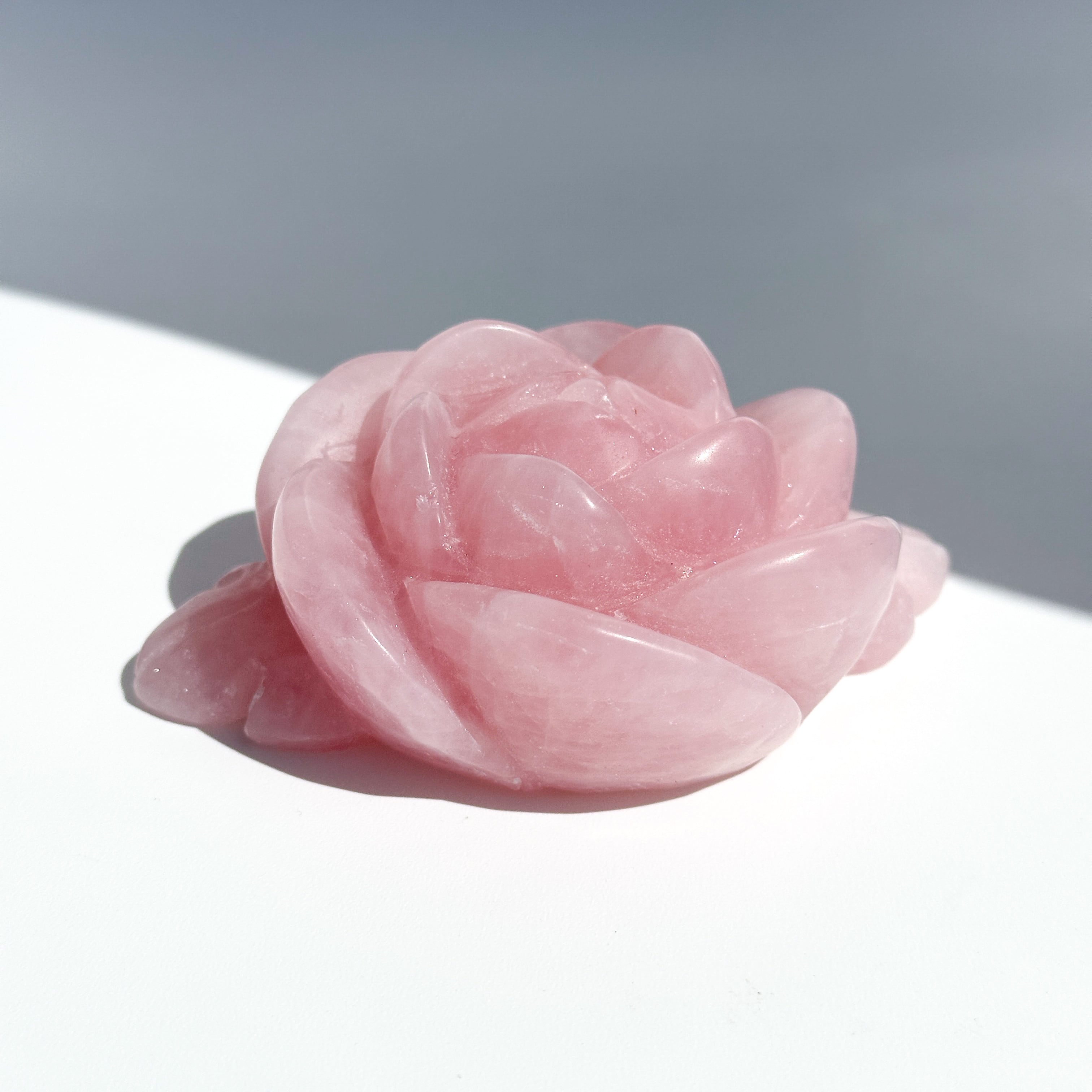 ローズクォーツパジュラ♡♡No.2599 Big ローズクォーツ バラ 02◇ Rose Quartz ◇天然石・鉱物