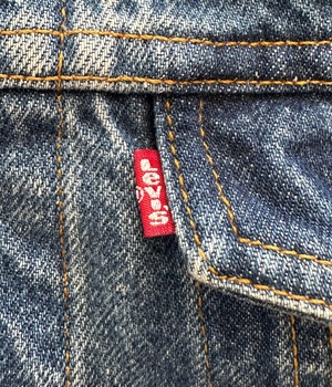 -Levis- Vintage 80s 46R 70506 Denim Jacket made in USA