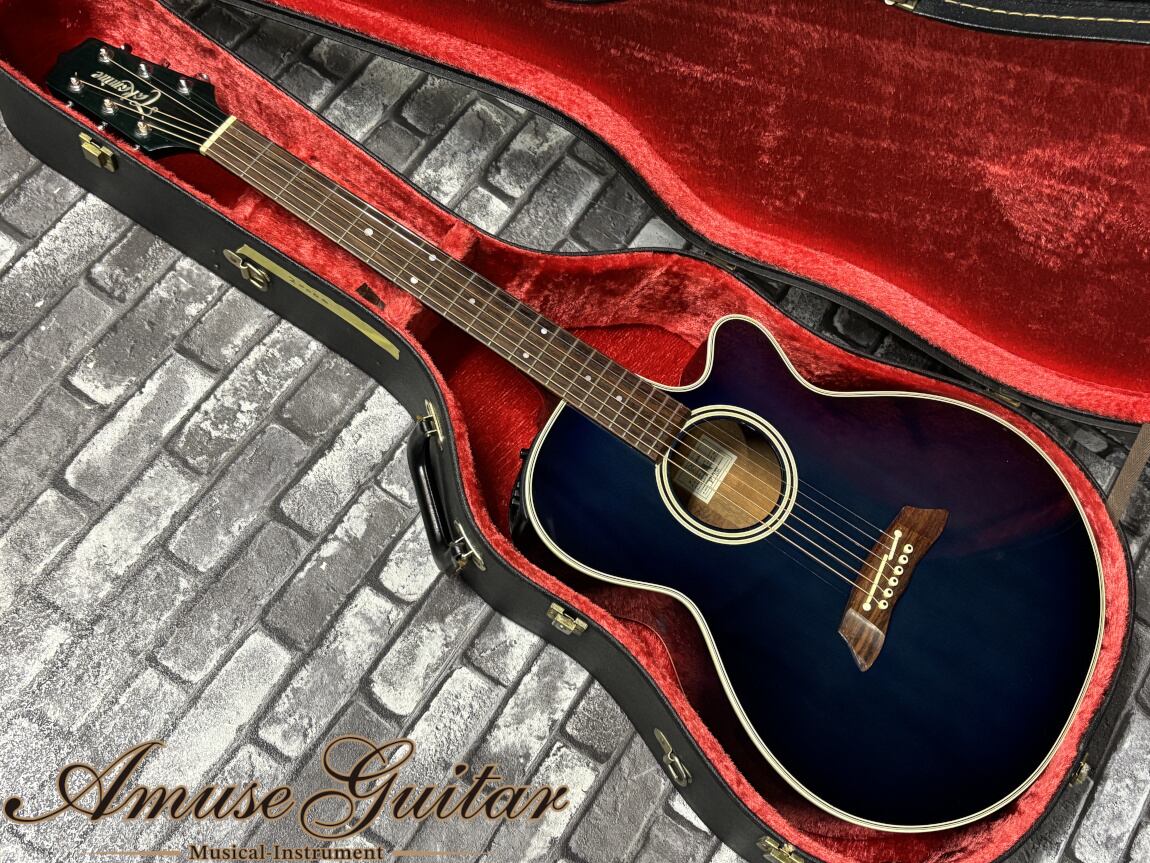 Takamine PT106 # Blue 2000年製【Graph-EX Preamp】w/Hard Case