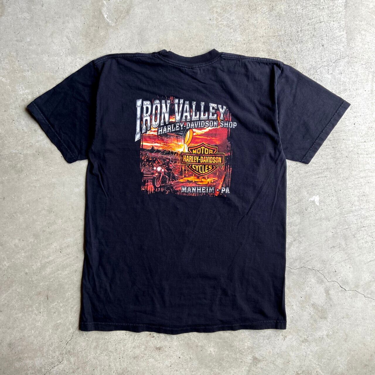 US古着》ハーレーダビッドソン ノースリーブタンクトップTシャツ 