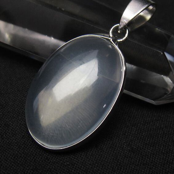 ミルキークォーツ ペンダント [M便 1/20] 112-3645