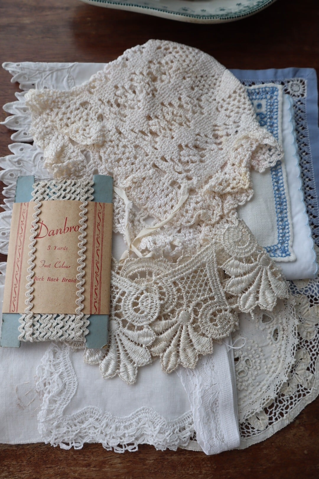 iamアンティークビンテージ幅広端レース9.84m iam様専用アンティークビンテージ幅広端レース9.84m