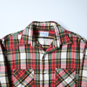 70's BIGMAC vintage M Ctton Flannel Check Shirt