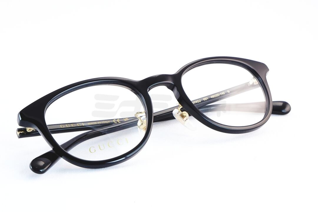 GUCCI メガネ GG1474OJ 001 ウエリントン おしゃれ メンズ レディース